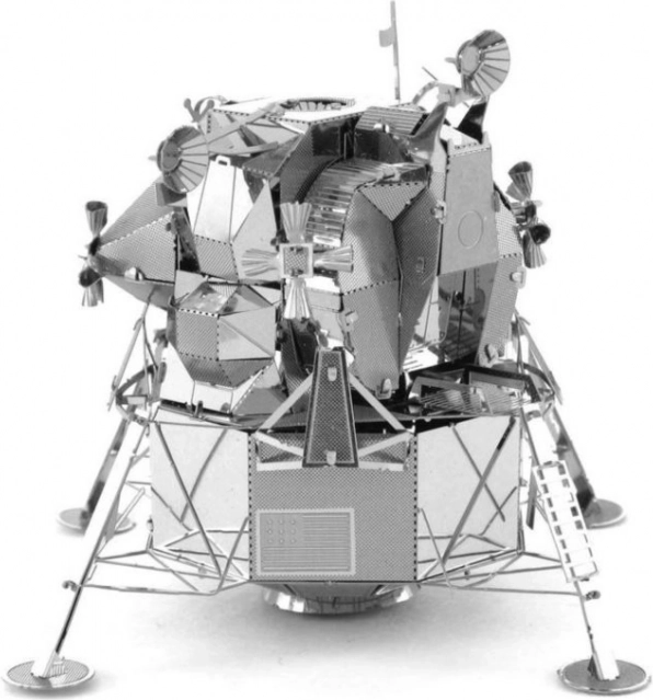 metal earth 3d metalni model lunarni modul apollo