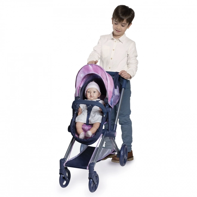 DeCuevas 81776 Sklopiva kolica za lutke 3 u 1 s torbom Magic Bubble 2024 - 73 cm