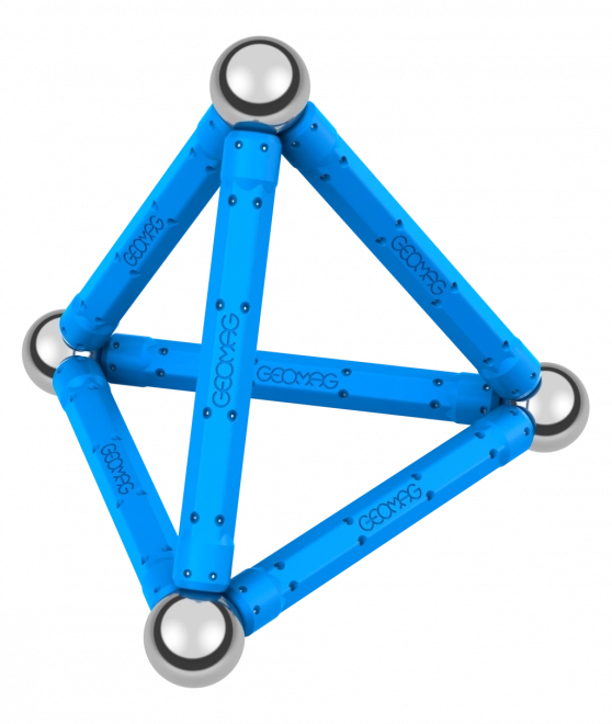 Magnetna građevinska igračka Geomag Geometry 48 komada