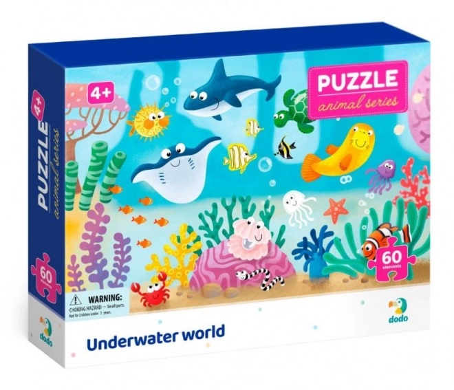 DODO Puzzle Životinje: Podvodni svijet 60 komada