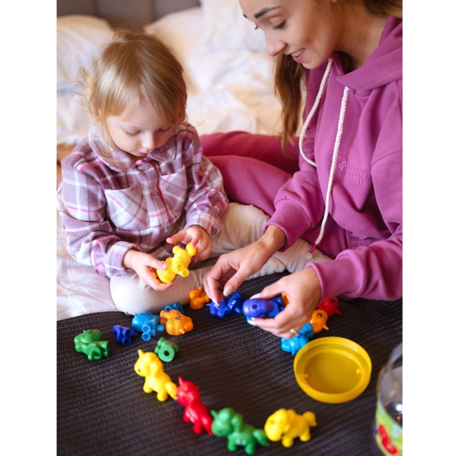 Montessori edukativni set Jednorog za slaganje "Spoji slova" 13 kom