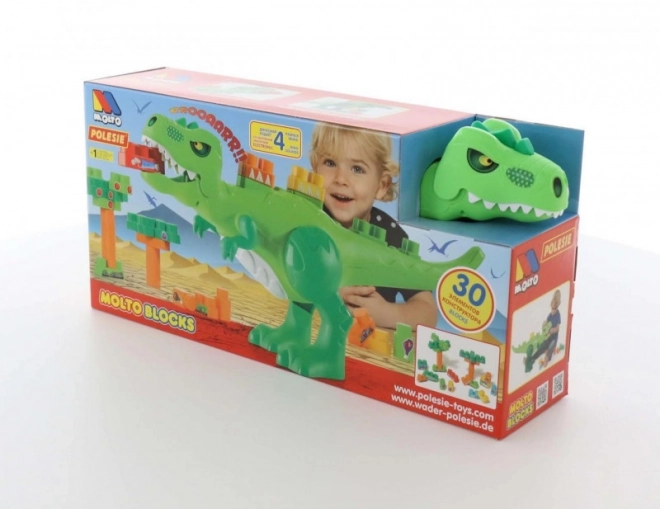 Konstrukcijski set dinosaur - 30 dijelova