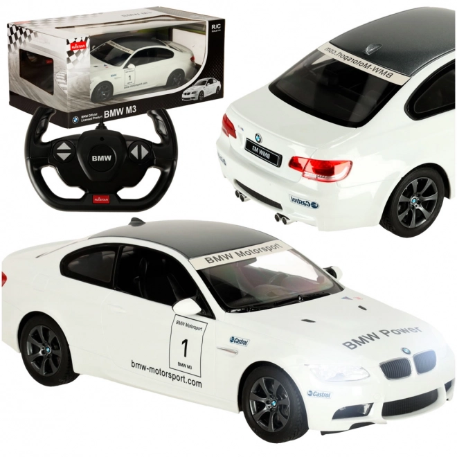 Rastar 48000 BMW M3 1:14 auto na daljinsko upravljanje bijelo