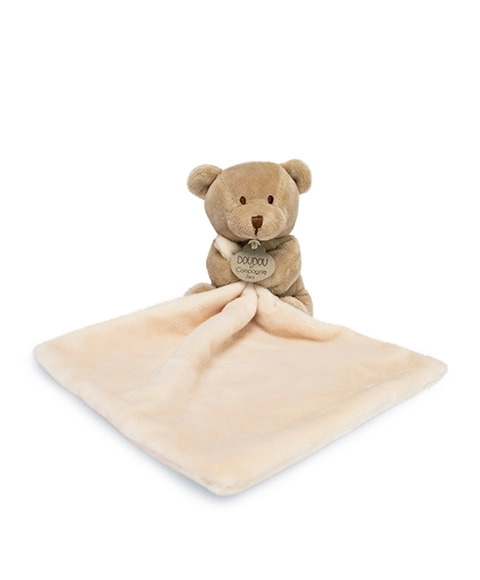 Doudou Poklon set - medvjedić s umirujućom dekicom 10 cm