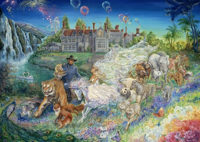 Puzzle Bajkovito vjenčanje 2000 dijelova