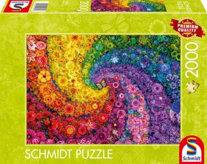 Schmidt puzzle Vrtložne boje u cvijetu 2000 komada