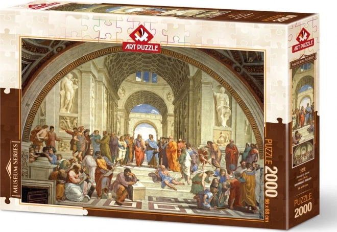 Puzzle Muzejska Serija: Atenska škola 2000 dijelova