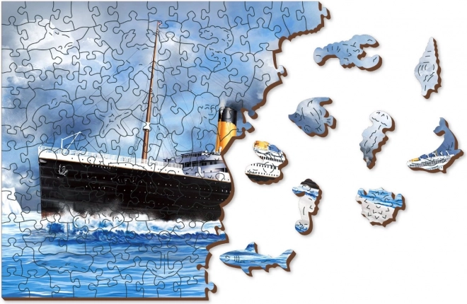 WOODEN CITY Drvene puzzle Titanic 505 dijelova