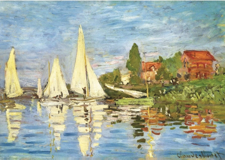 puzzle regata u argenteuilu 1000 dijelova