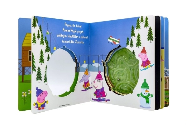 Vesela labirint Peppa Pig za najmlađe