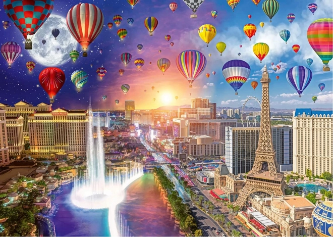 Puzzle SCHMIDT dan i noć: Las Vegas, 1000 dijelova