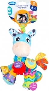 Playgro konjić Klusaček – viseća senzorička igračka s grickalicom