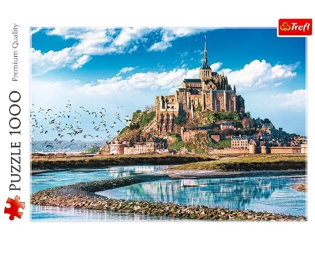 Puzzle 1000 dijelova Mont Saint-Michel Francuska