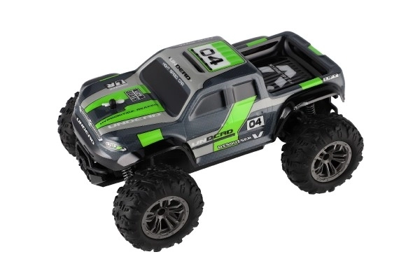 RC terenski pick up sivo-zeleni na daljinsko upravljanje