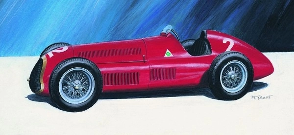 Model Alfa Romeo Alfetta 1950 17,2x6,5cm u kutiji 25x14,5x4,5cm