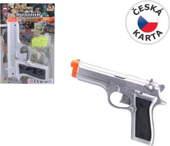 Plastični pištolj na kuglice 21 cm
