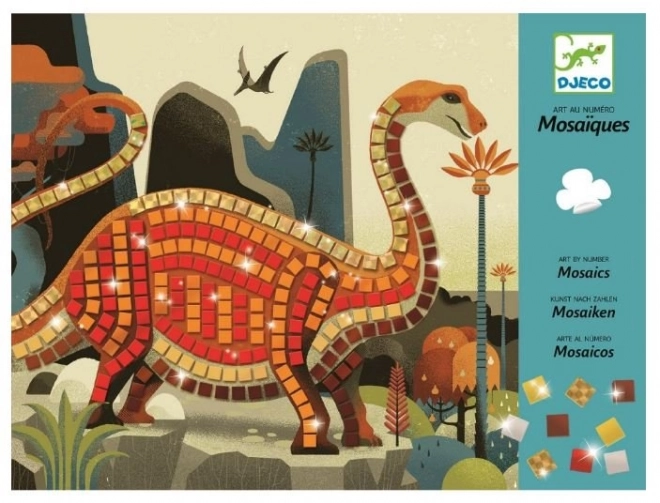 Mozaik slike Dinosauri od Djeca