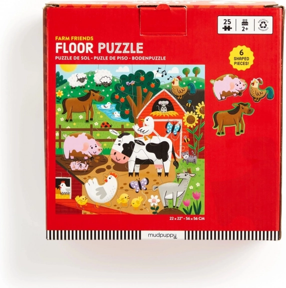 Mudpuppy puzzle za pod vodom Prijatelji s farme