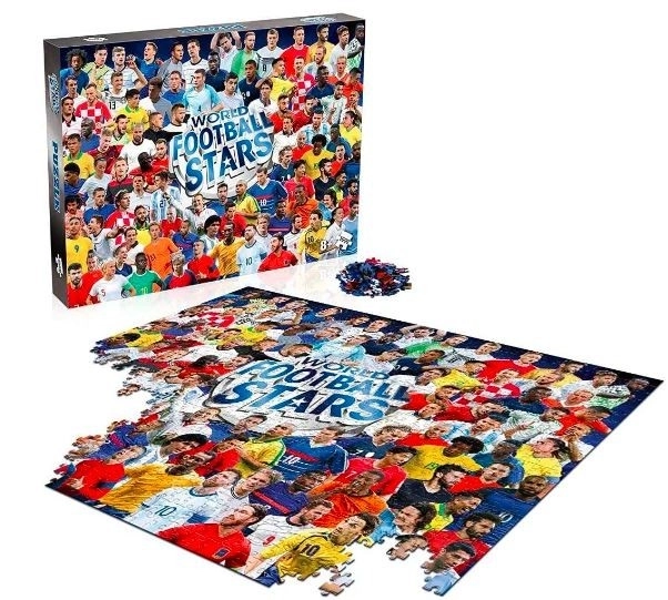Puzzle 1000 komada Svjetske nogometne zvijezde