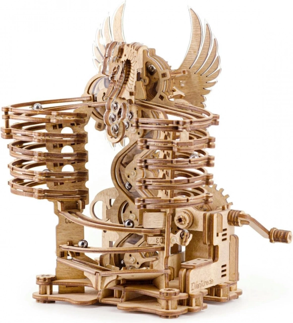 3D drvena staza za kuglice MARBLE RUN DRAGON od IDVENTURE