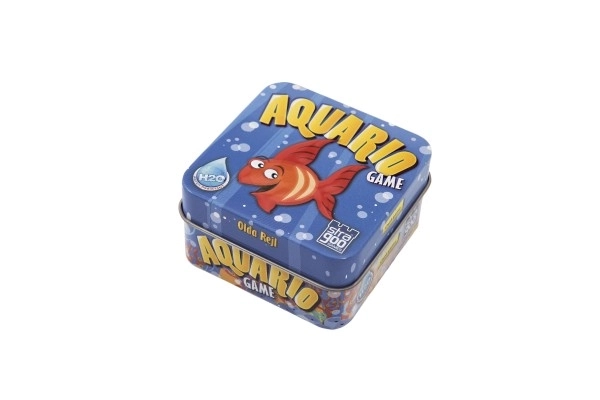 Aquario društvena igra u limenoj kutiji 13x13x7,5cm