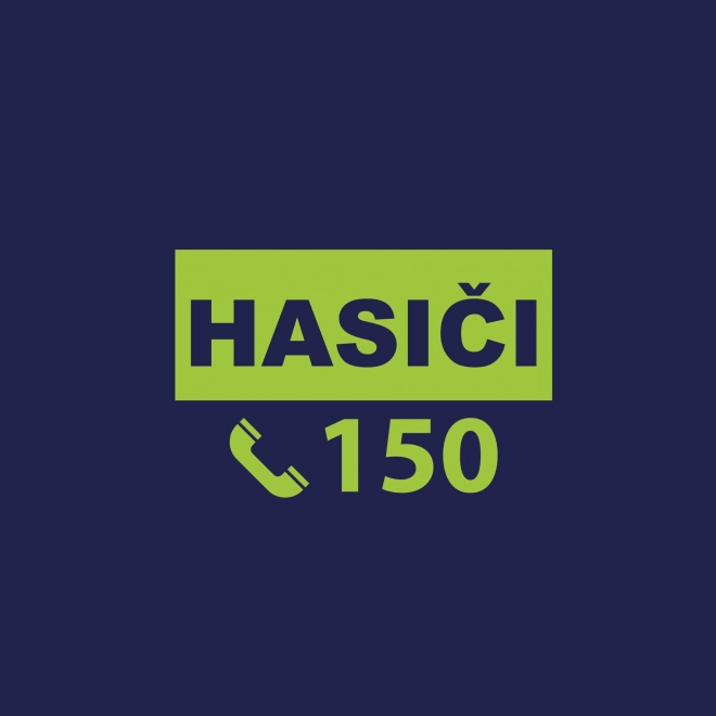 Dječji kostim vatrogasac - češki tisak (S)