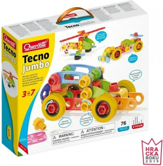 Quercetti građevni set Tecno Jumbo – kreativni konstrukcijski set za djecu
