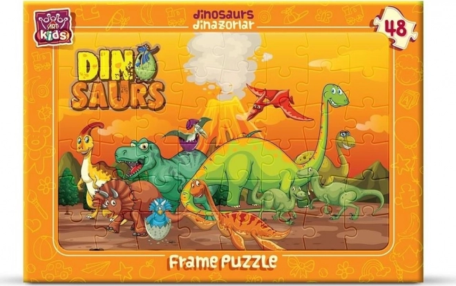 ART PUZZLE Puzzle Dinosauri 48 komada