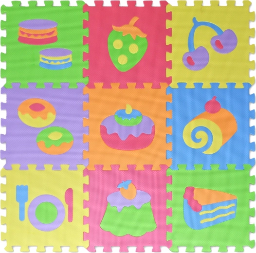 Pjenaste puzzle Hrana 28 × 28 cm