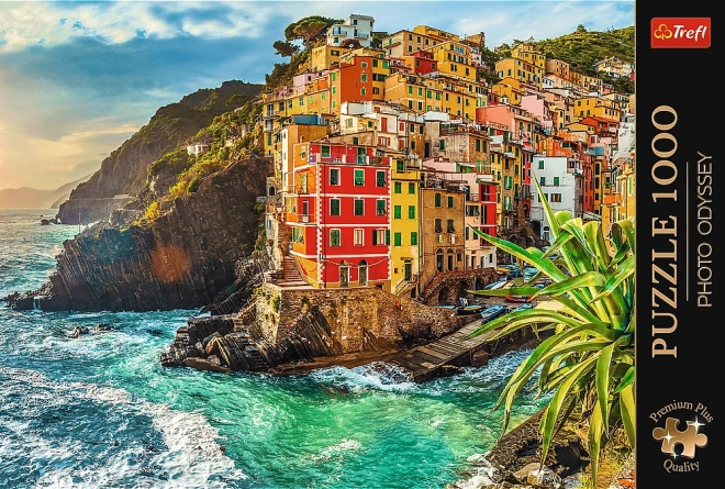 Slagalica 1000 dijelova Premium Plus Kvaliteta Grad Riomaggiore Italija