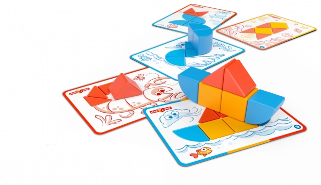 Geomag Magicube Blokovi i Kartice 16 komada