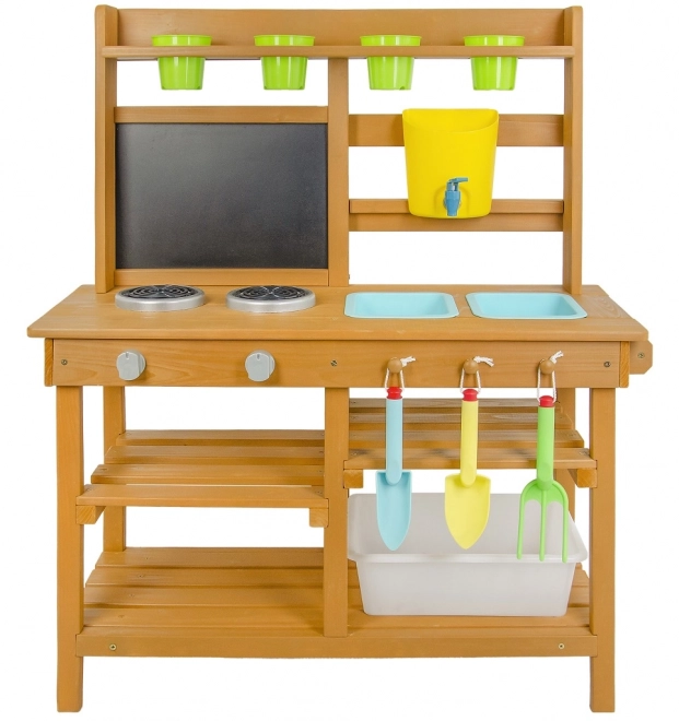 2Kids Toys Drvena vrtna kuhinjica