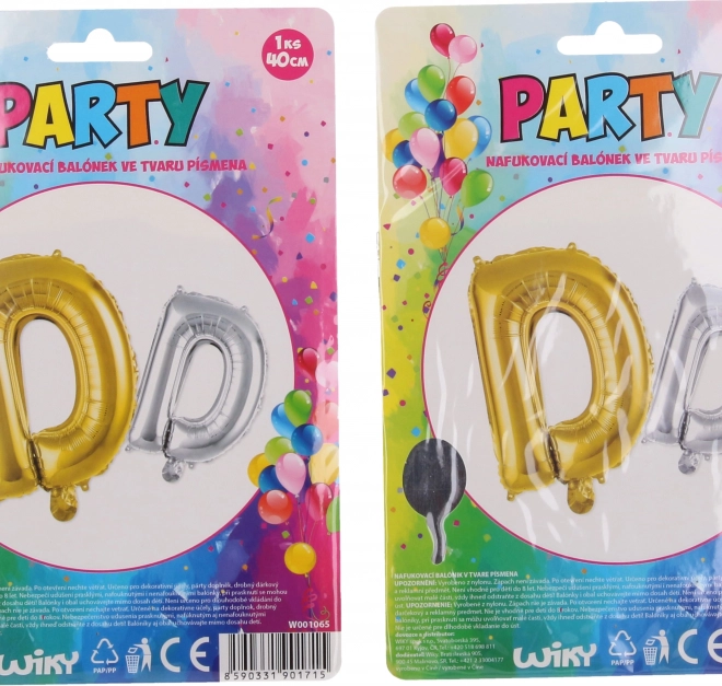 Nafukavajući balon u obliku slova D