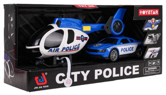 Set helikopter + policijski auto