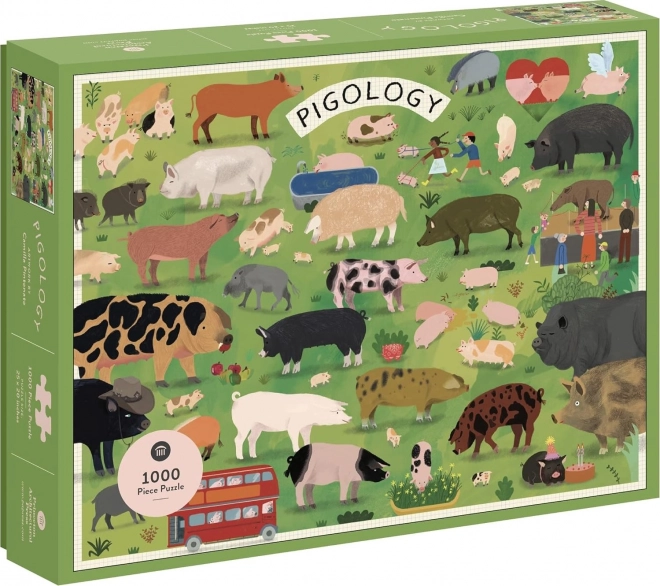 Puzzle Pigologie 1000 dijelova od Chronicle Books