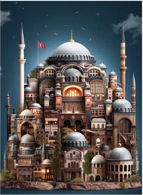 Slagalica Hagia Sofia 1000 dijelova
