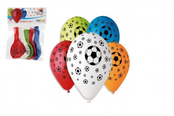 Nogometne balone na napuhavanje 30 cm - 5 komada