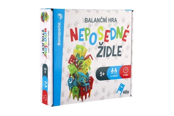 Neposlušne stolice balansna igra za djecu