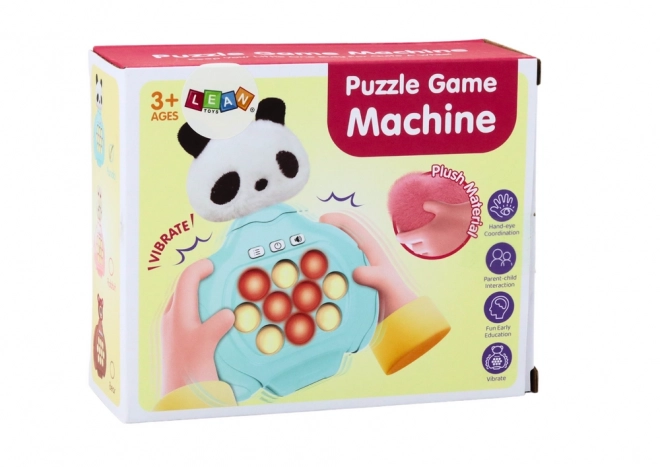 Pop-It Panda plišana arkadna konzola Vibracijska senzorska igra