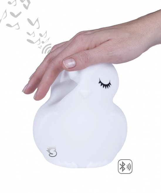 Silikonsko noćno svjetlo koje mijenja boje s Bluetooth zvučnikom Svjetlo Sova HU HU HU HU HU