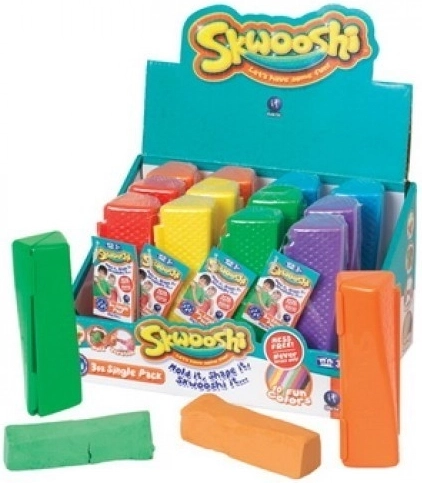 Skwooshi modelirajuća masa – set 8×84 g u displeju