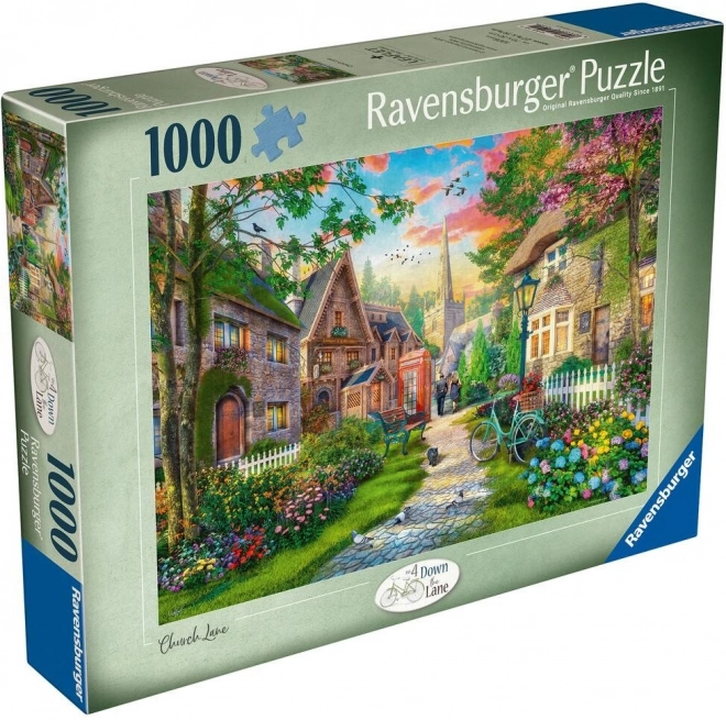 RAVENSBURGER Puzzle Šetnja ruralnom ulicom 1000 komada