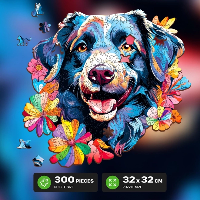 Drvene puzzle Pas 500 dijelova