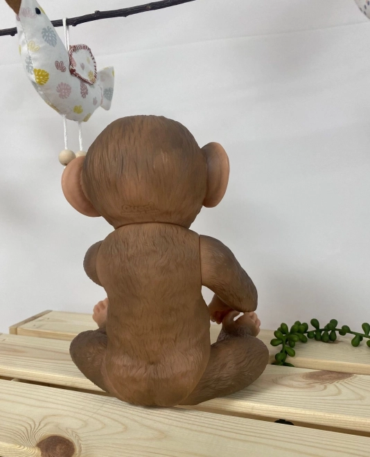Guca 993 REBORN OPIČKA - realistična beba majmuna s tijelom od cijelog vinila - 32 cm