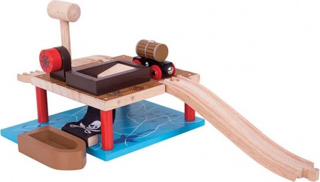 Bigjigs Rail utovariva stanica za bačve