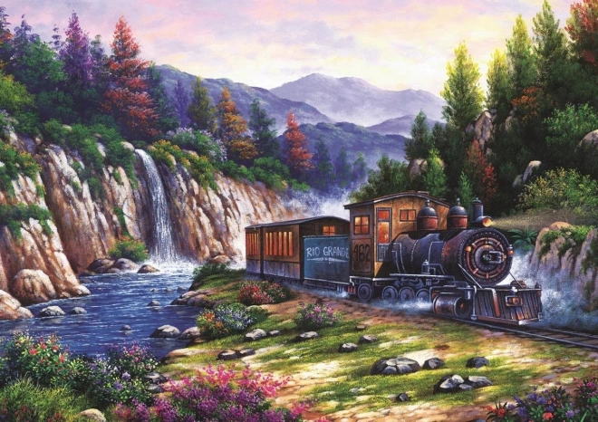 Puzzle Putovanje vlakom 1000 dijelova ART PUZZLE