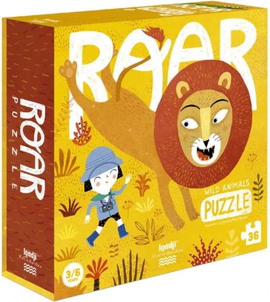 Londji Puzzle Divlje Životinje 36 K.