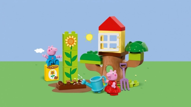 LEGO DUPLO 10431 Praščić Peppa – vrt i kućica na drvetu