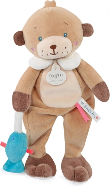 Doudou darovna set - plišani medo s ribicom