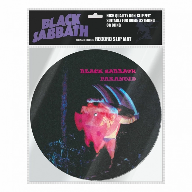Podloga za gramofon s motivom Black Sabbath